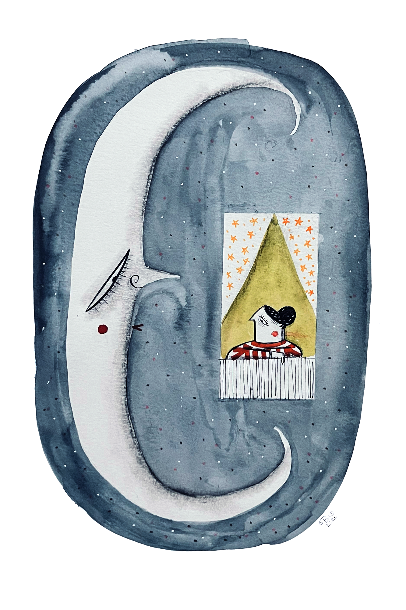 La que espera despierta