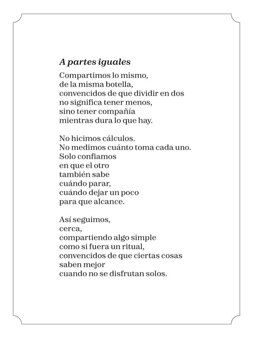 A partes iguales