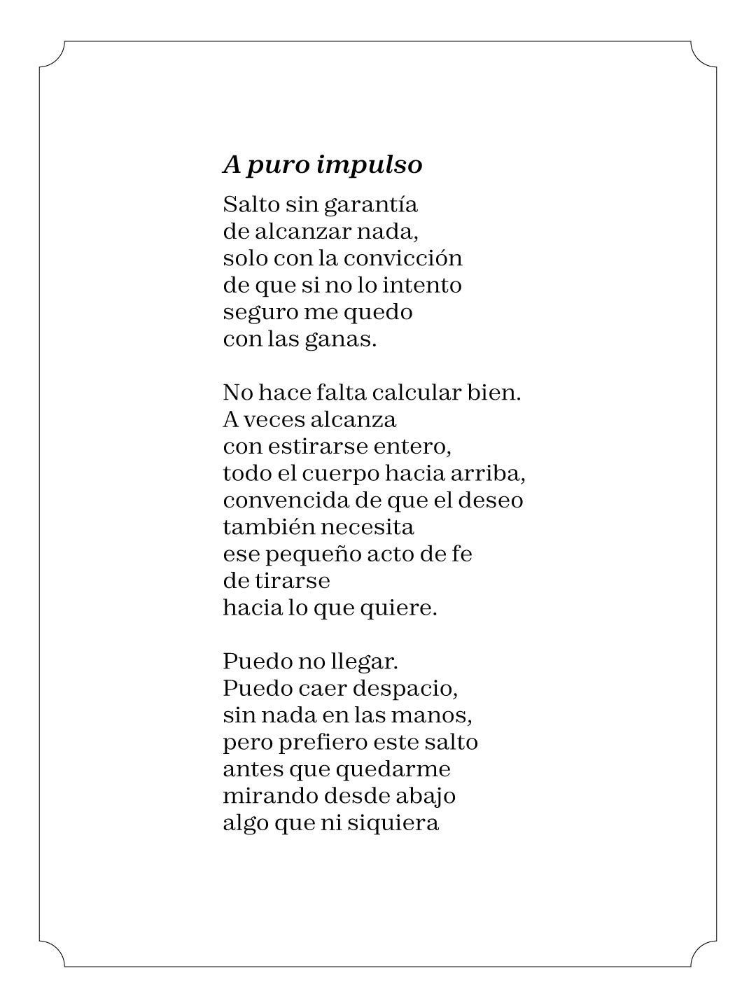 A puro impulso