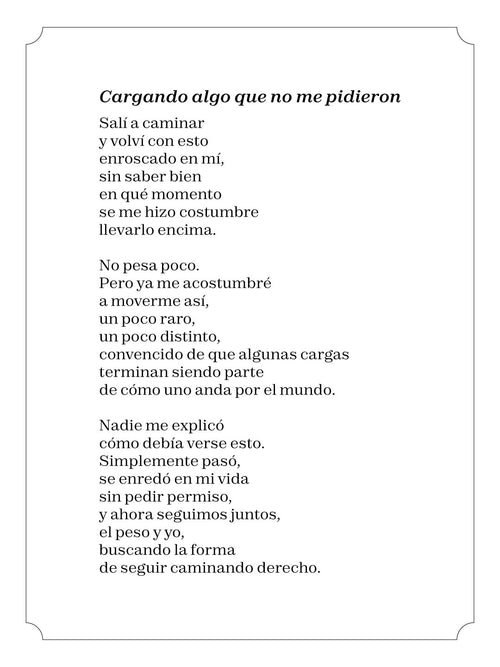 Cargando algo que no me pidieron