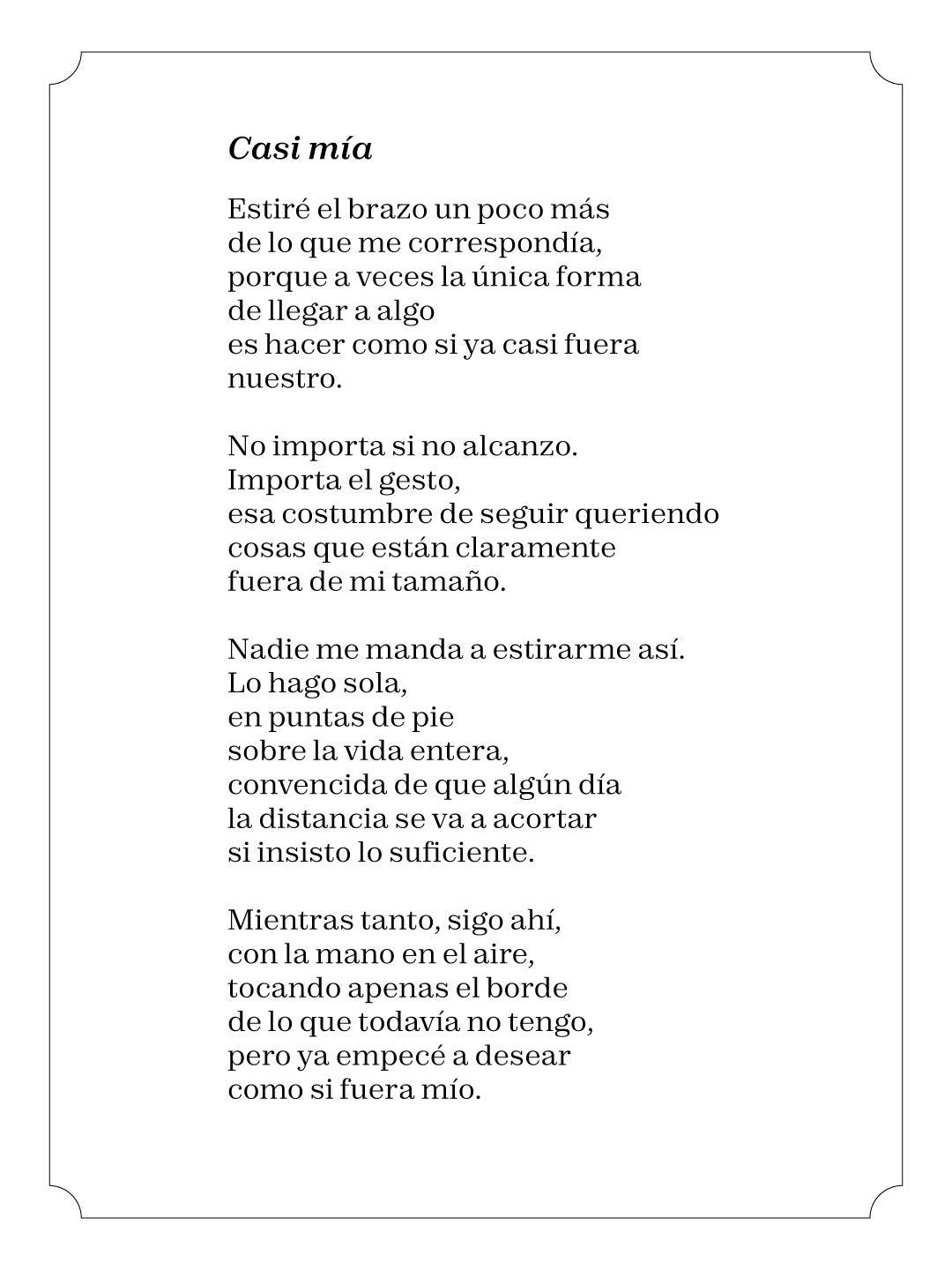 Casi mía