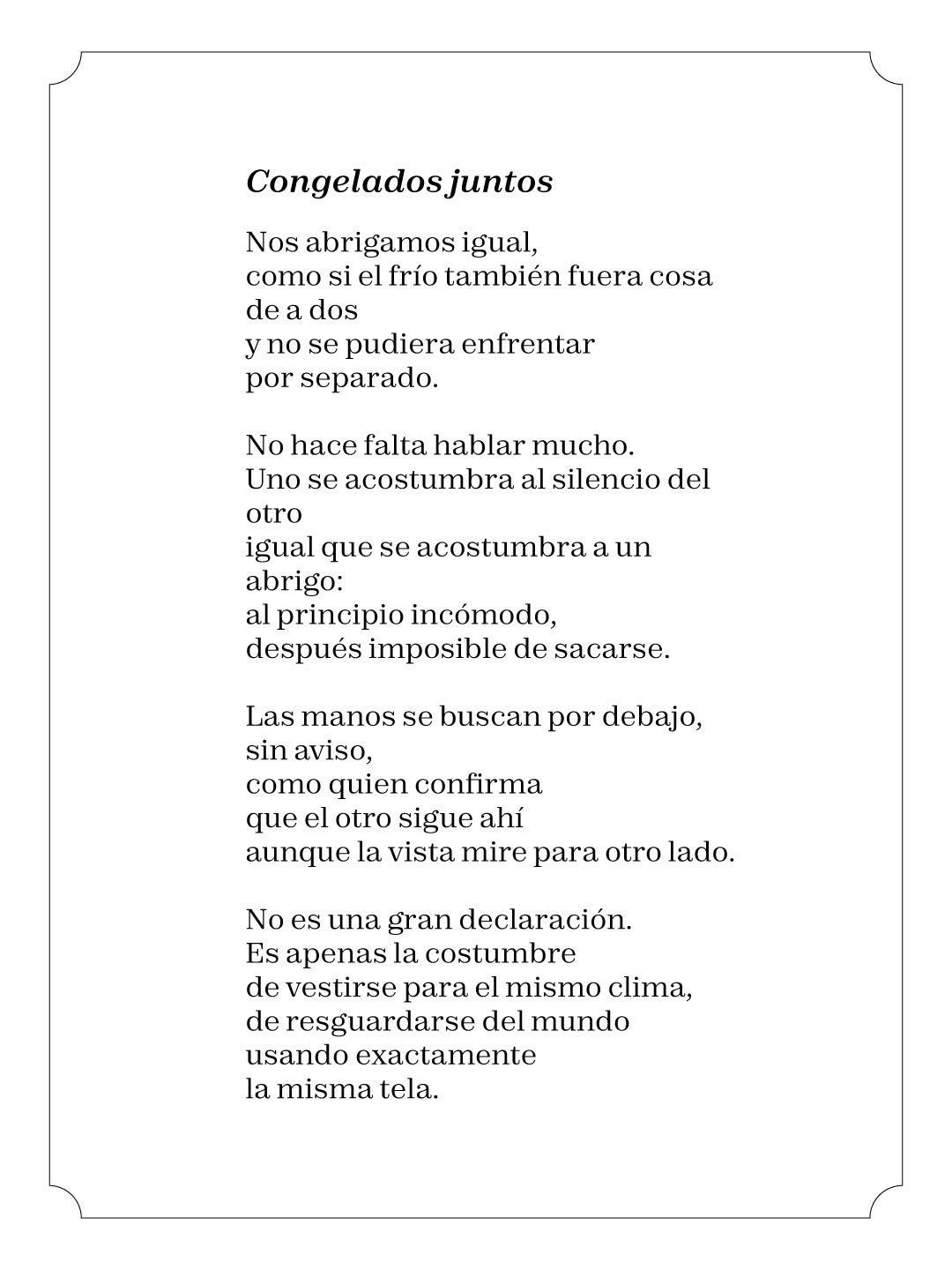 Congelados juntos