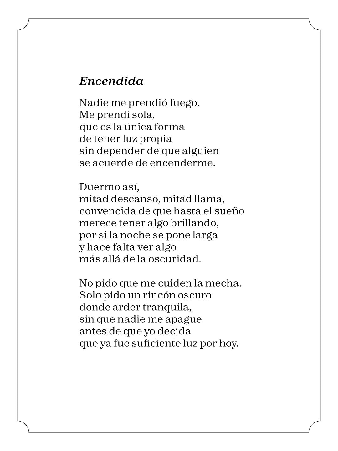 Encendida