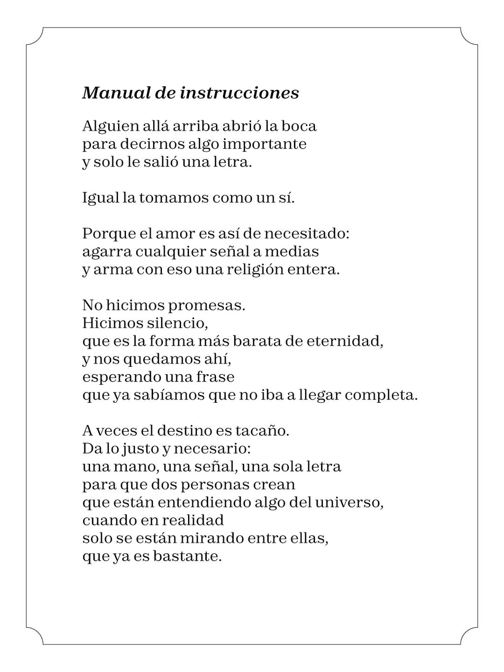 Manual de instrucciones
