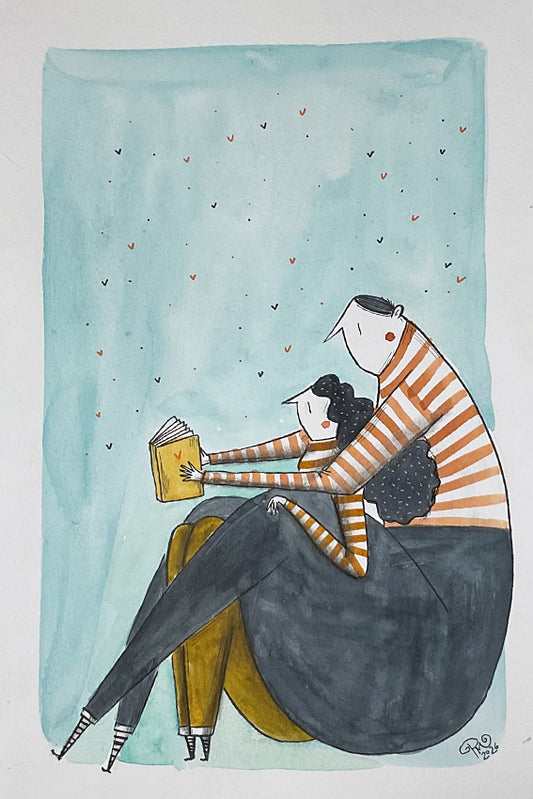 El refugio de papel y rayas