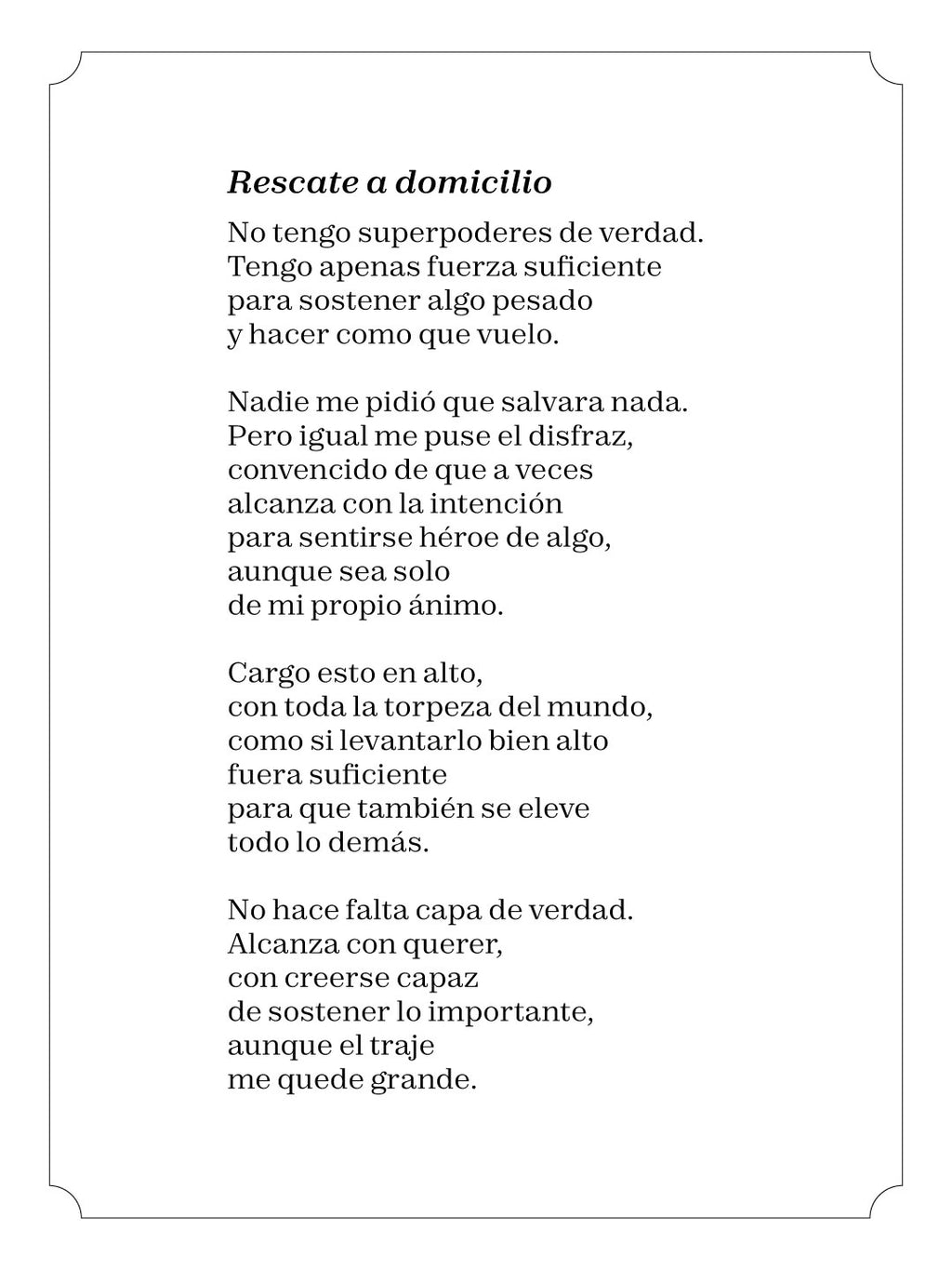 Rescate a domicilio