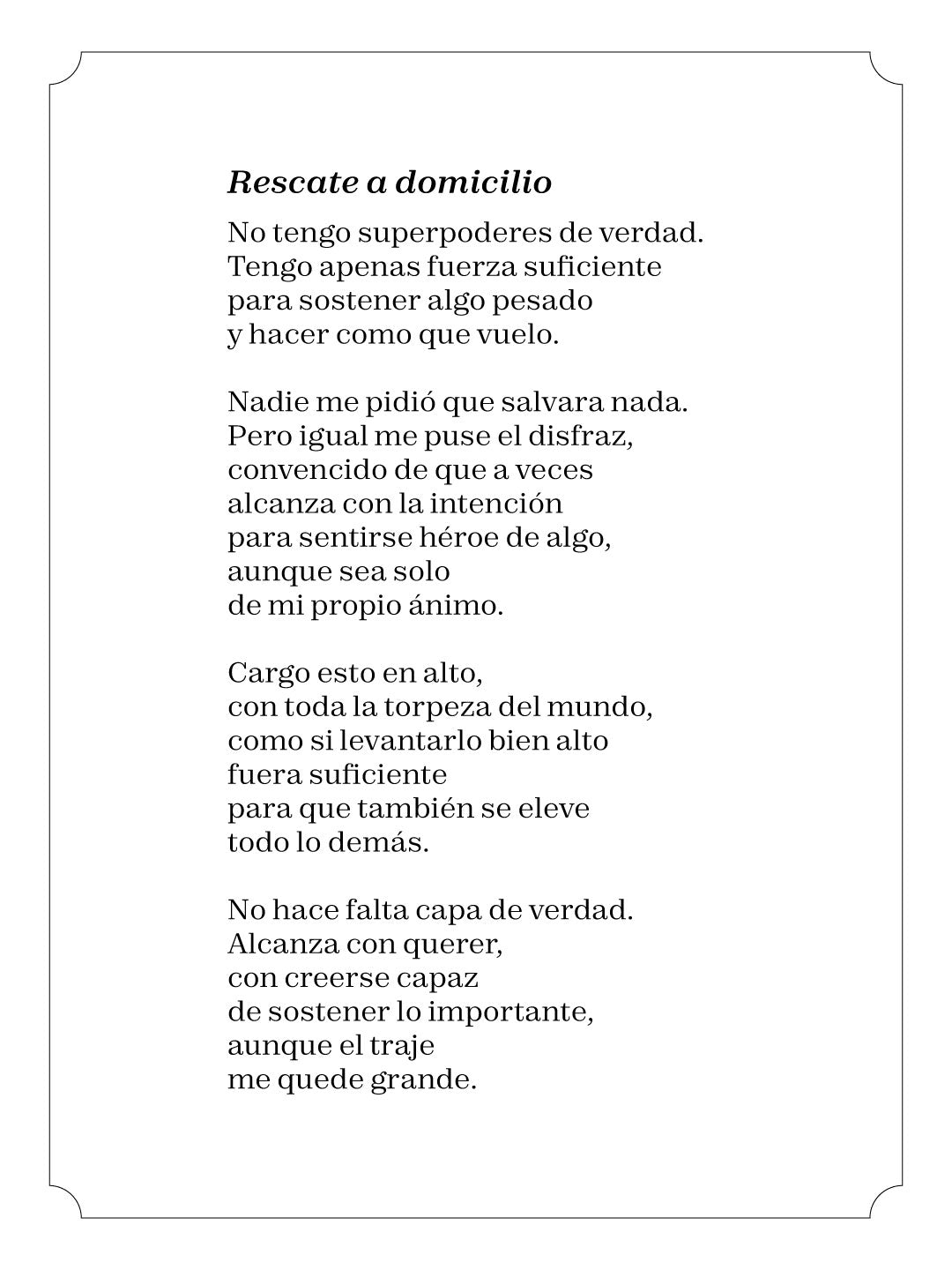 Rescate a domicilio