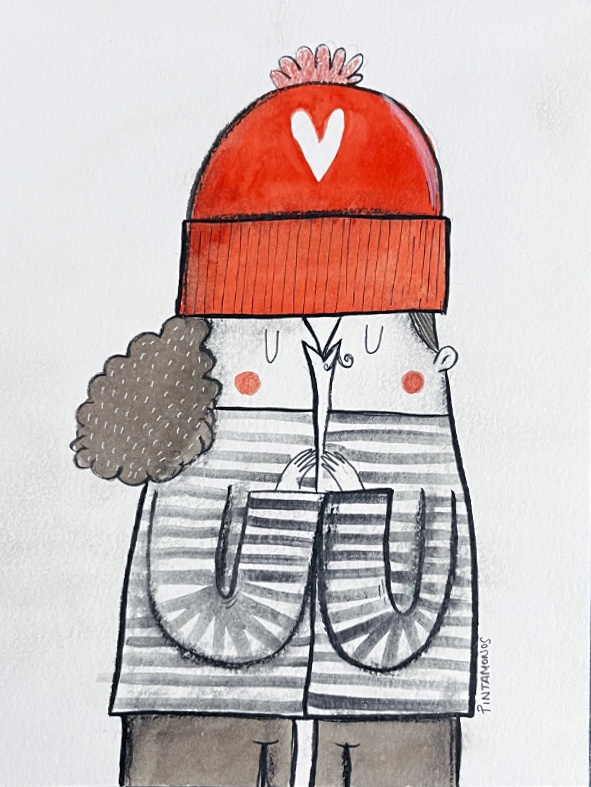 Un gorro de lana