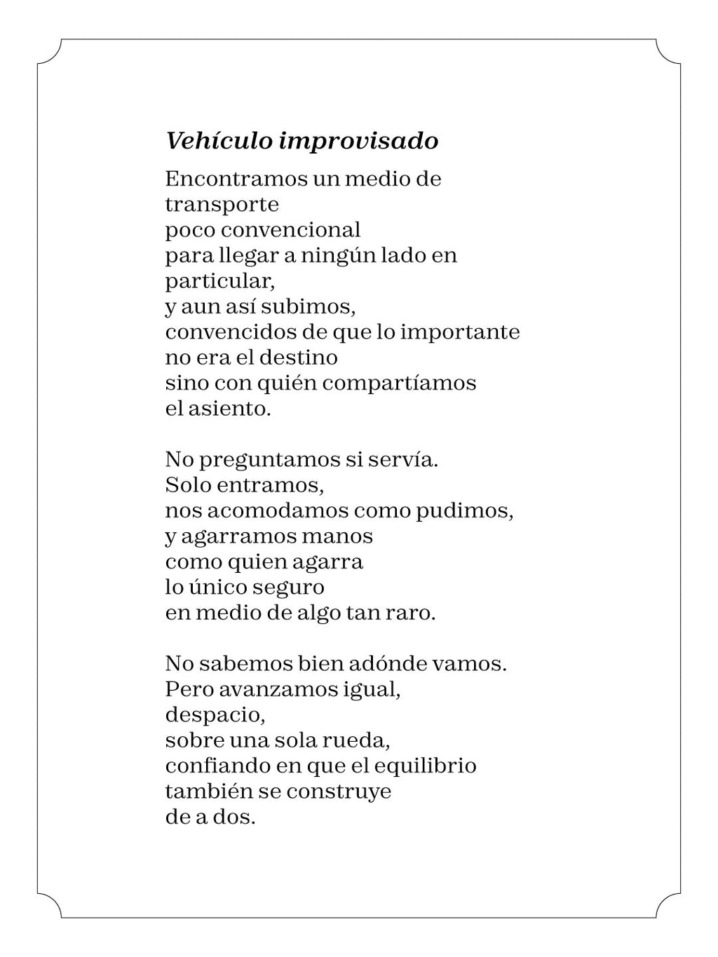 Vehículo improvisado