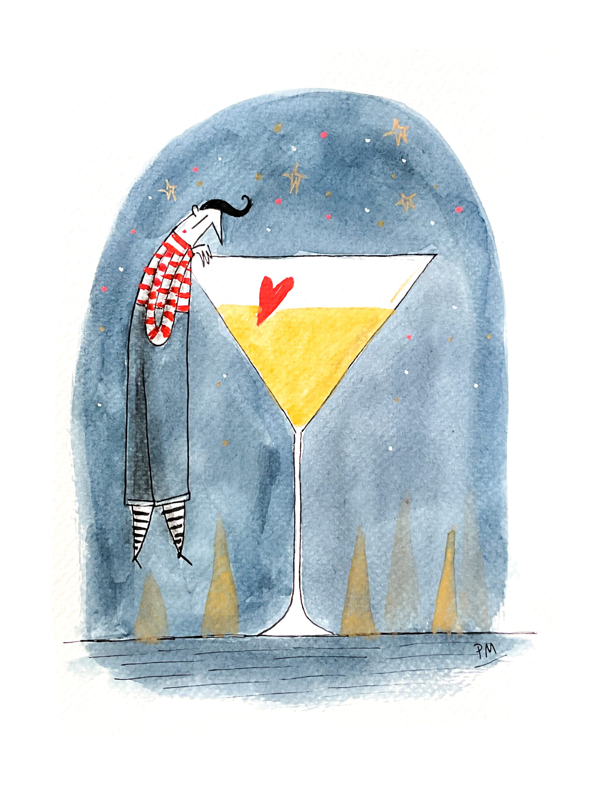 Martini con agregado