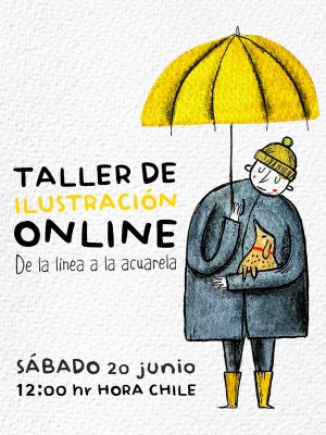 Taller online de ilustración: De la línea a la acuarela