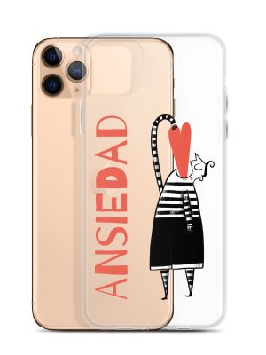 Funda transparente para iPhone® Ansiedad