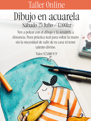 Taller Online: Dibujo & Acuarela